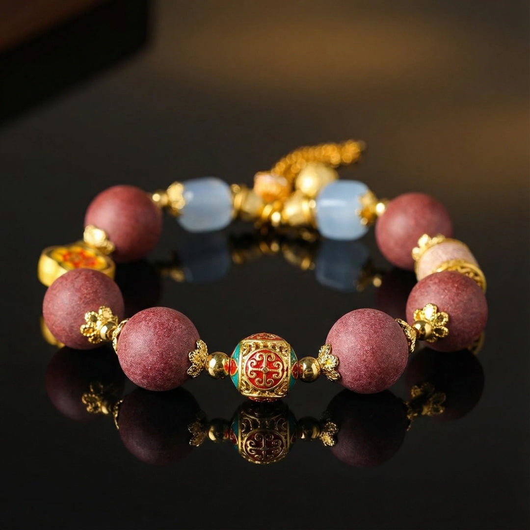 Blessings & Renewal – Natural Wearable Incense Bracelet (Non-Burning)