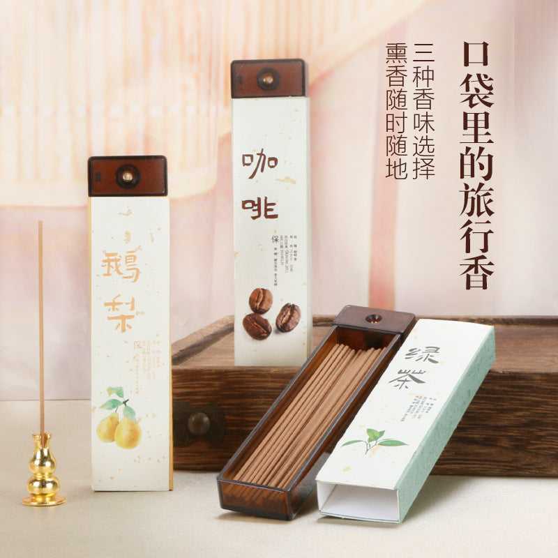 Pear tent incense incense agarwood sandalwood incense household indoor aromatherapy bedroom natural wormwood