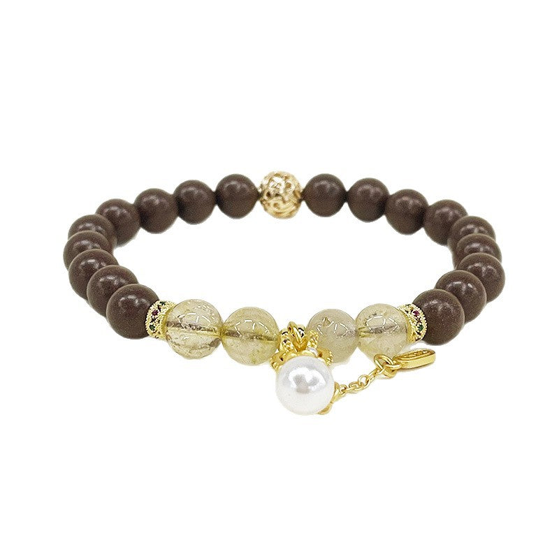 Natural Chinese herbal medicine Hexiangzhu bracelet, traditional Chinese medicine Xiangzhu bracelet to relieve depression