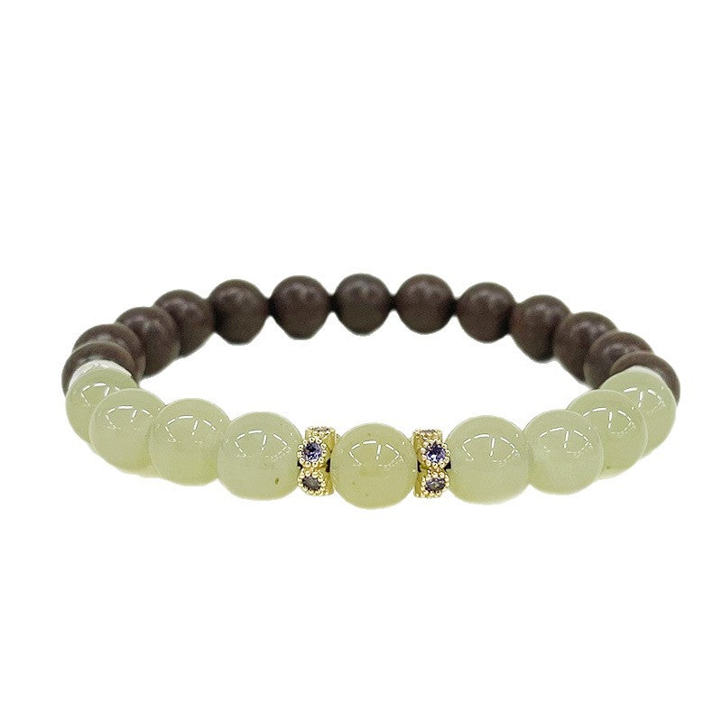 Ancient Processing of Natural Chinese Medicinal Materials Hexiang Beads Medicinal Beads Bracelet to Improve Sleep Traditional Chinese Medicine Bracelet