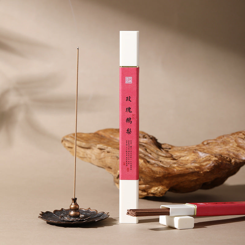 Fragrance rose pear tent incense home drinking tea meditation yoga aromatherapy