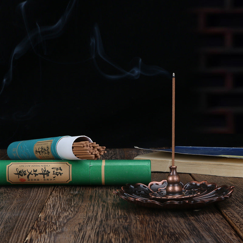 11-Flavored Natural Incense Set | Agarwood, Sandalwood & Wormwood Aromatherapy