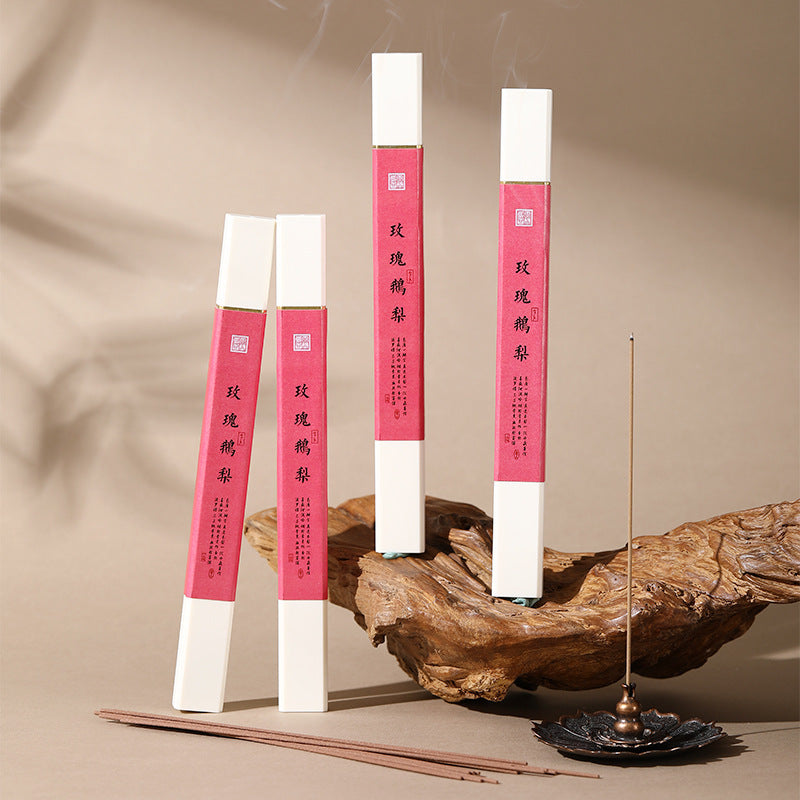 Fragrance rose pear tent incense home drinking tea meditation yoga aromatherapy