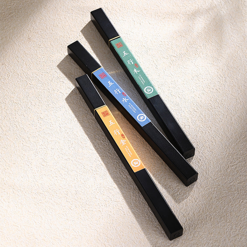 Five Elements Herbal Incense Gift Box – Wood, Fire, Earth, Metal & Water