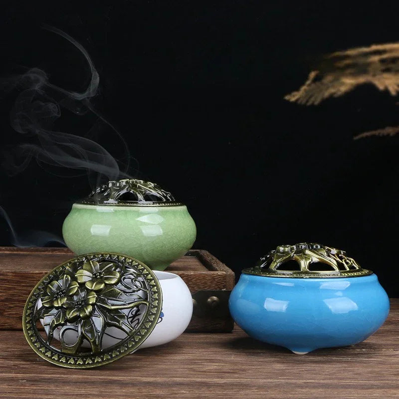 絵画 incense Zen & Wabi-Sabi Decor禅意 / 侘寂风摆件