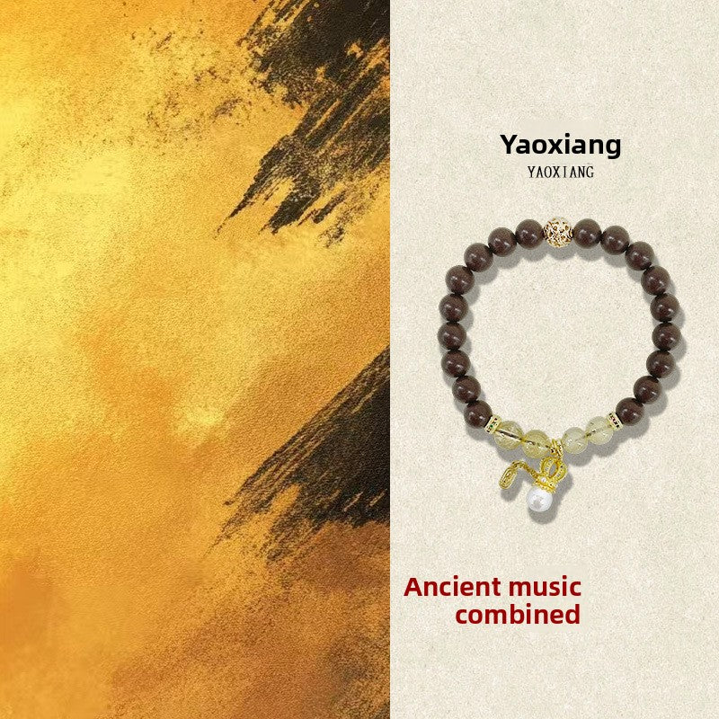 Natural Chinese herbal medicine Hexiangzhu bracelet, traditional Chinese medicine Xiangzhu bracelet to relieve depression