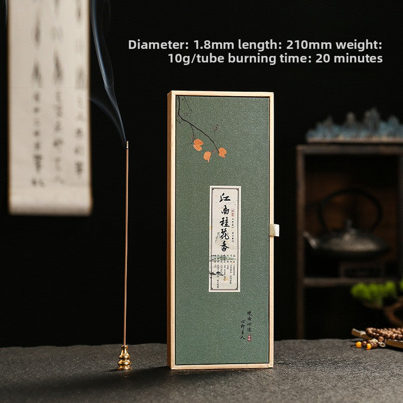 Natural incense household indoor Nha Trang agarwood sandalwood osmanthus office tea room aromatherapy high-end gift box
