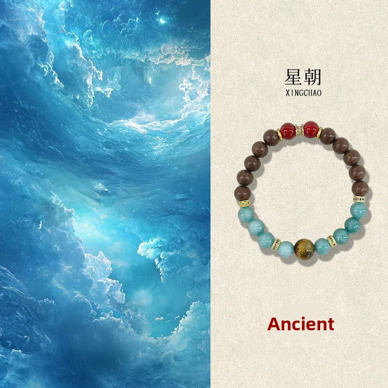 Chinese herbal medicine Hexiang beads bracelet, naturally processed Chinese medicine bracelet, refreshing and refreshing