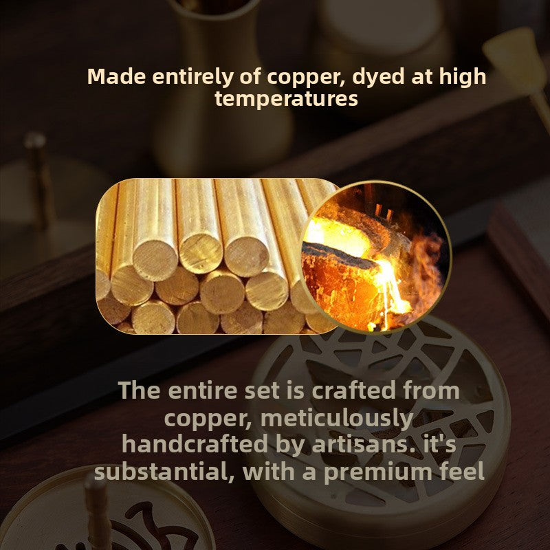 Incense Road Set · Seal Incense Burner & Tool Kit | Sandalwood & Agarwood Gift Box
