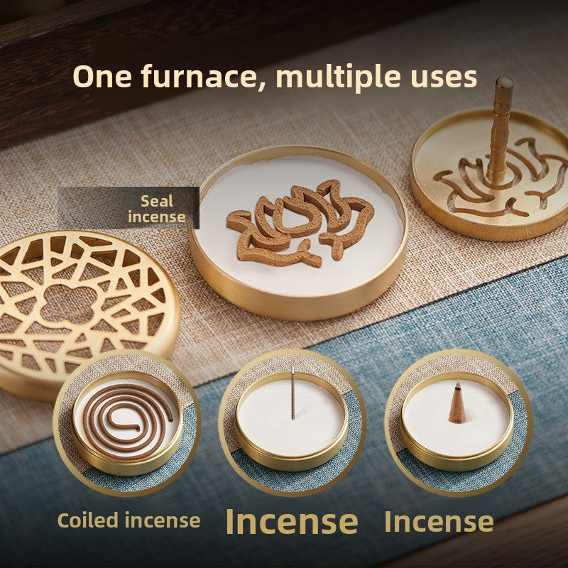 Incense Road Set · Seal Incense Burner & Tool Kit | Sandalwood & Agarwood Gift Box