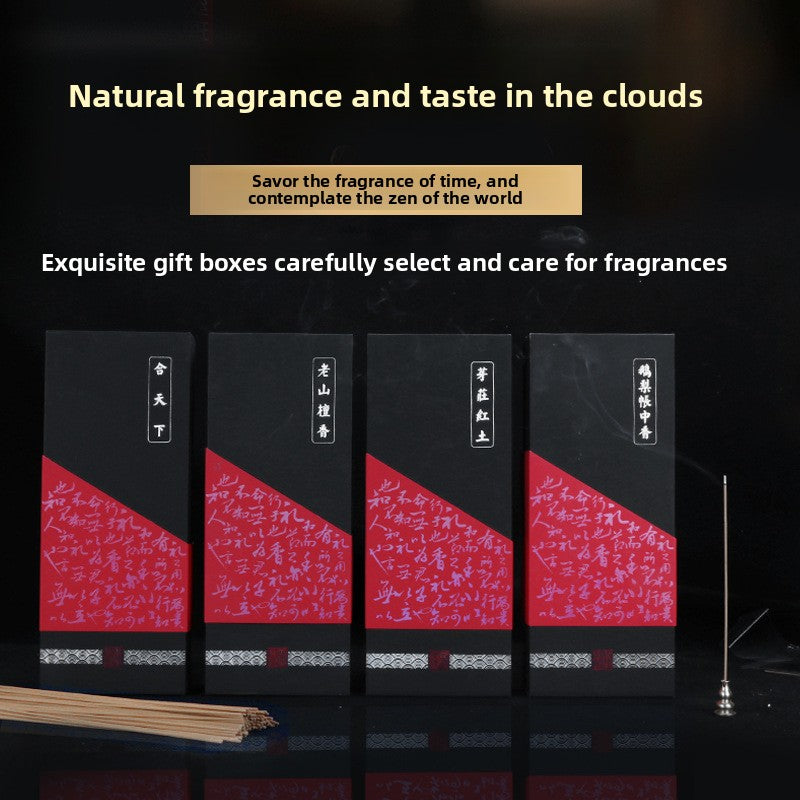 Sandalwood fine thread in pear tent, lying incense, agarwood aromatherapy, household light cigarette